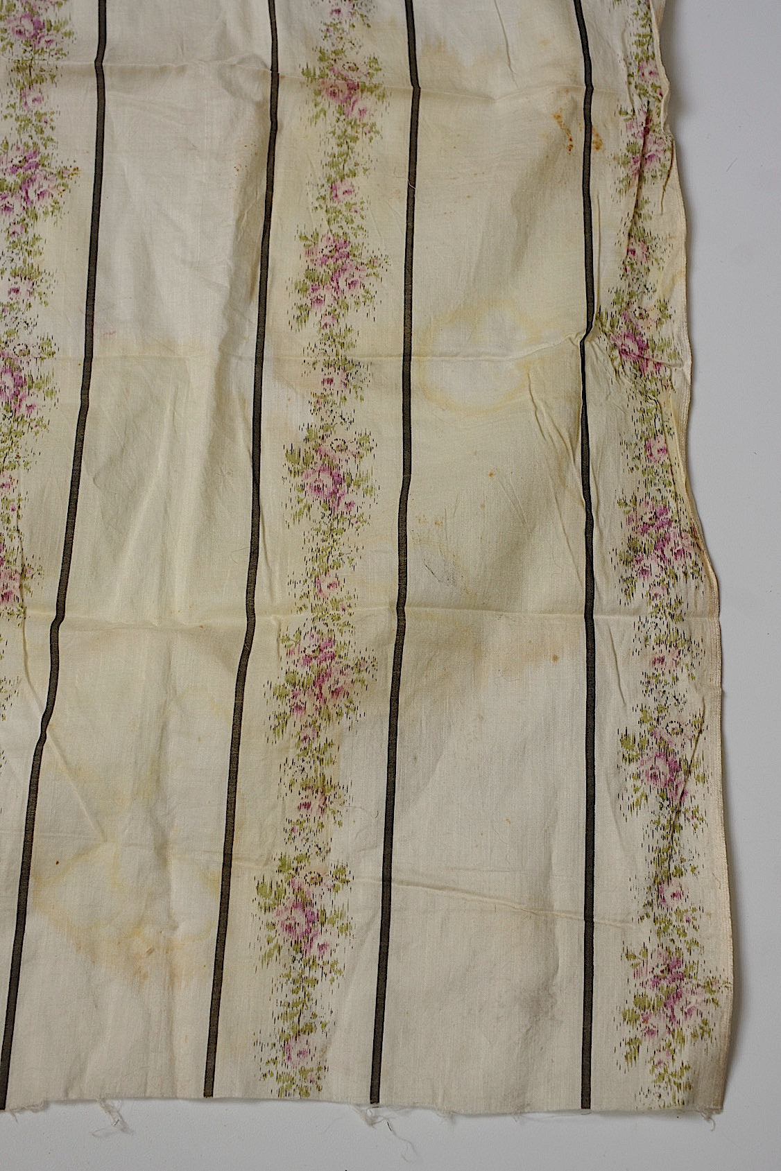 アンティーク生地ハギレ/tissu/antique .FR a l'epoque