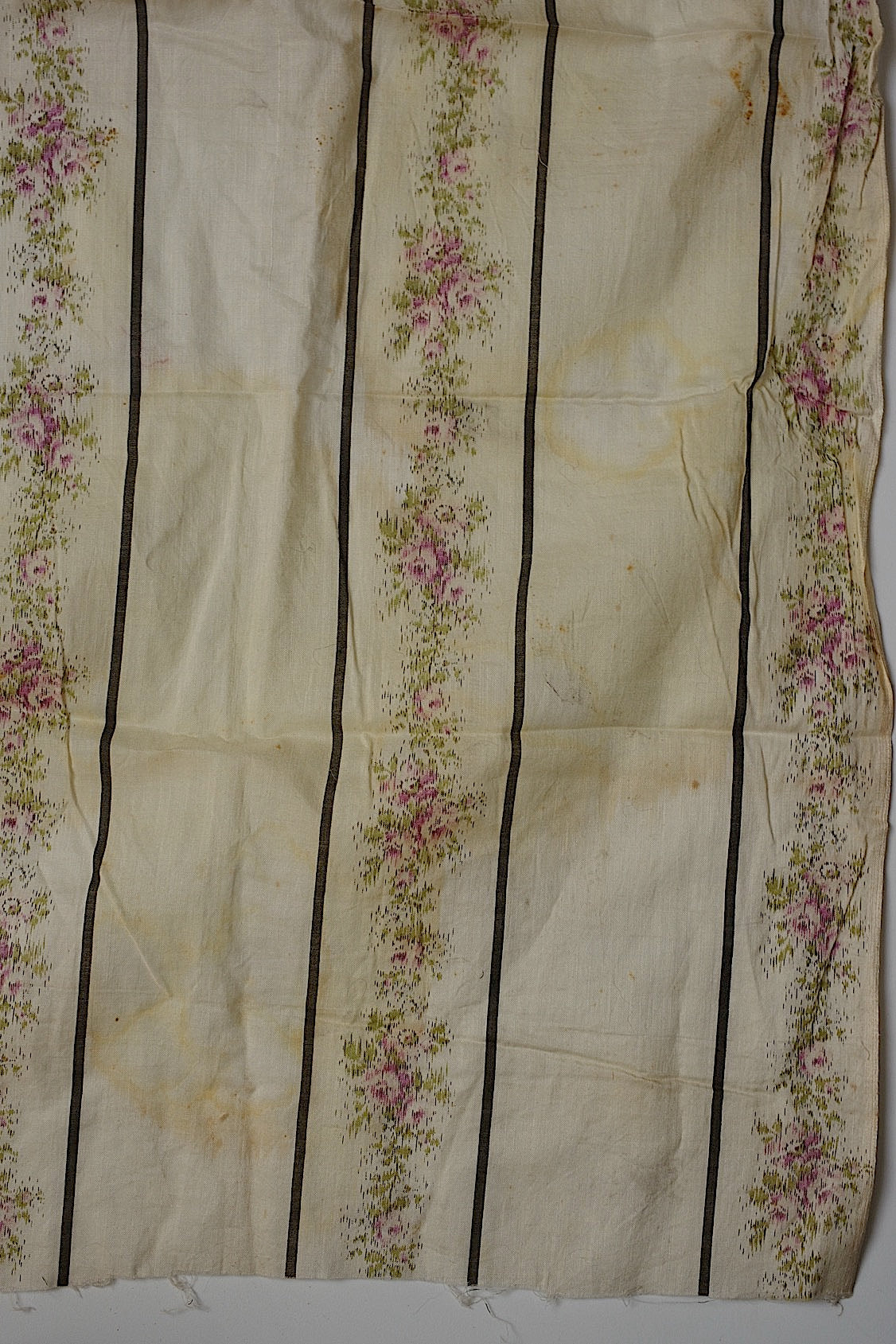 アンティーク生地ハギレ/tissu/antique .FR a l'epoque