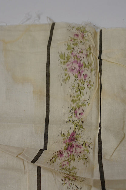 アンティーク生地ハギレ/tissu/antique .FR a l'epoque