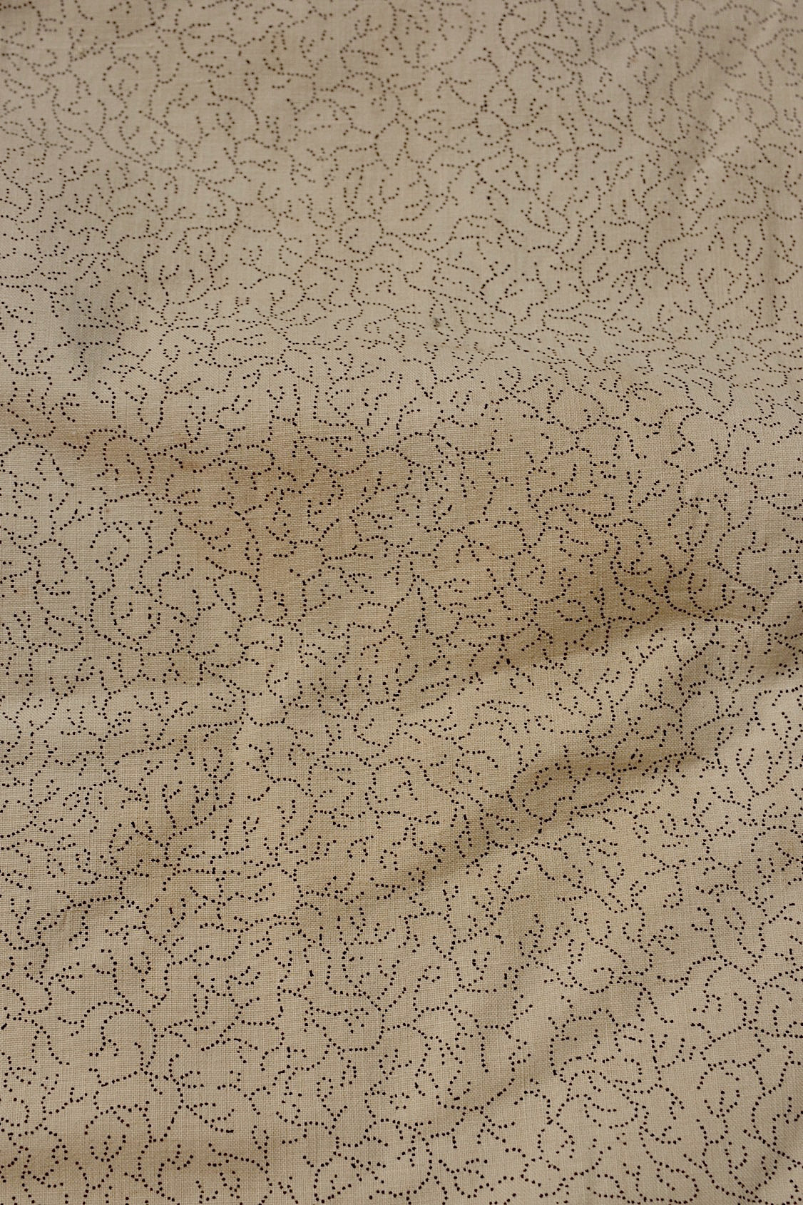 アンティーク生地ハギレ/tissu/antique 4 .FR a l'epoque