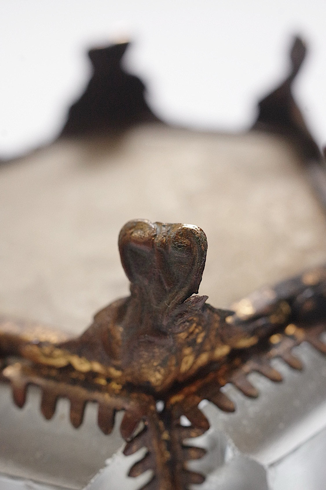 アンティークガラス箱/boite /antique .FR a l'epoque