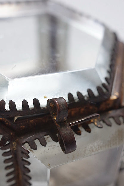 アンティークガラス箱/boite /antique .FR a l'epoque