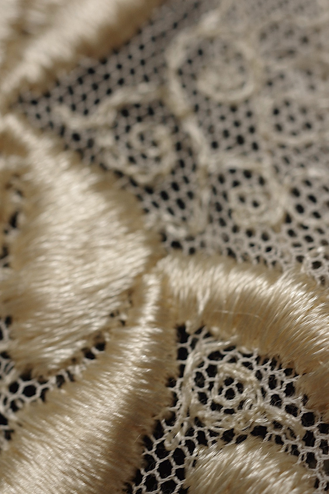 アンティークレース 300cm/dentelle ancienne/antique lace .FR a l'epoque