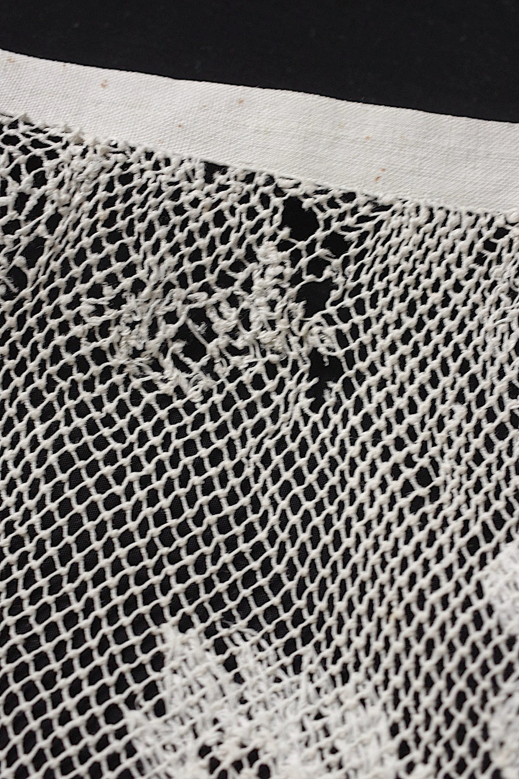 アンティークレース225cm/dentelle ancienne/antique lace .FR a l'epoque