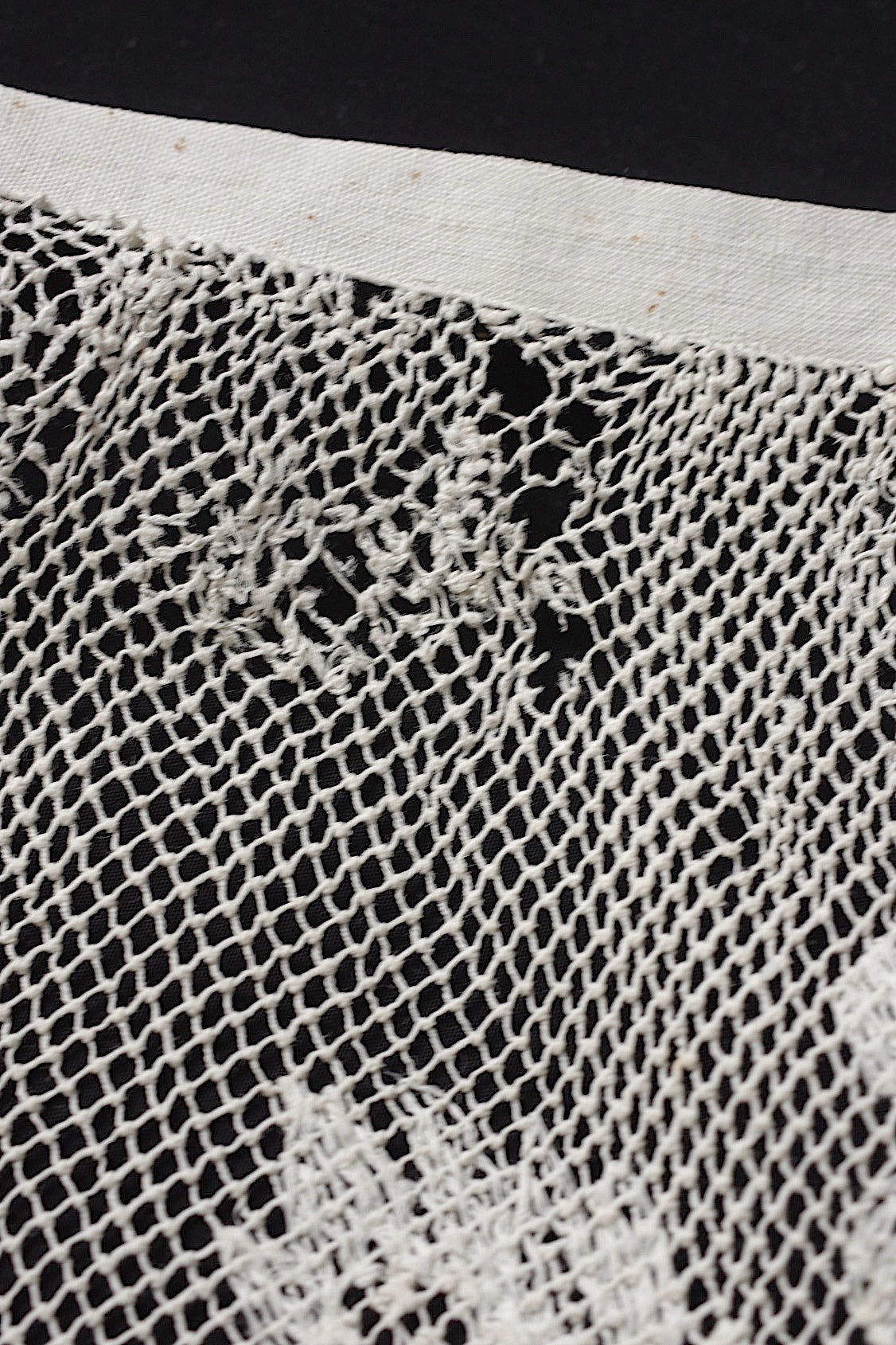 アンティークレース225cm/dentelle ancienne/antique lace .FR a l'epoque