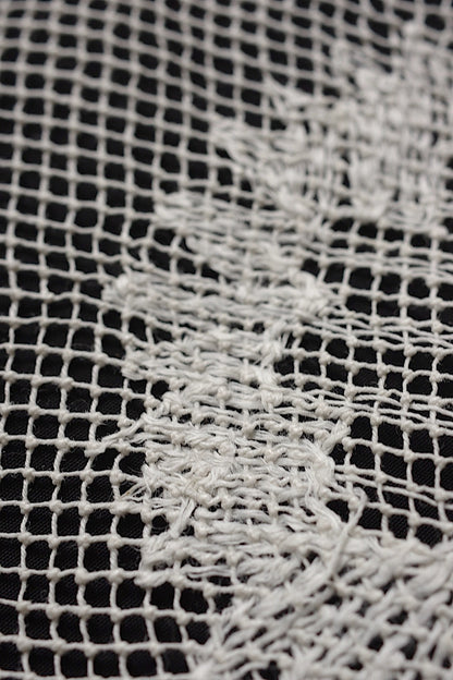 アンティークレース225cm/dentelle ancienne/antique lace .FR a l'epoque