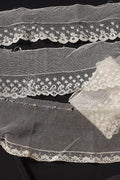 アンティークレース3種/dentelle ancienne/antique lace .FR a l'epoque