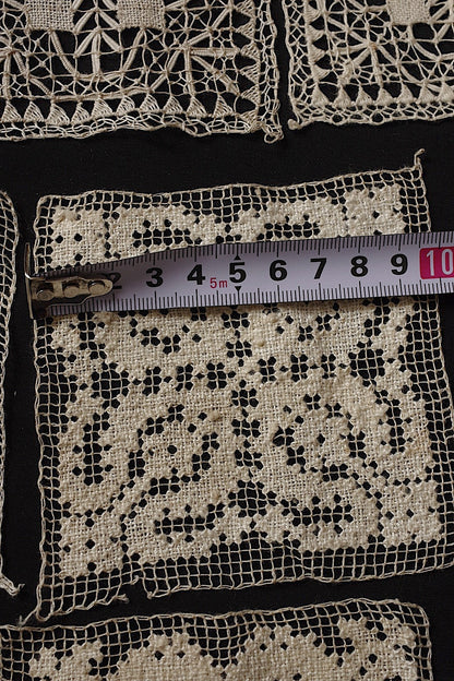 アンティークレースモチーフ33個/dentelle ancienne/antique lace .FR a l'epoque