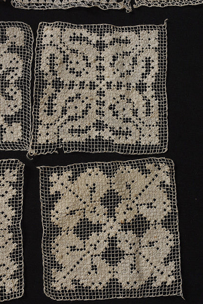 アンティークレースモチーフ33個/dentelle ancienne/antique lace .FR a l'epoque