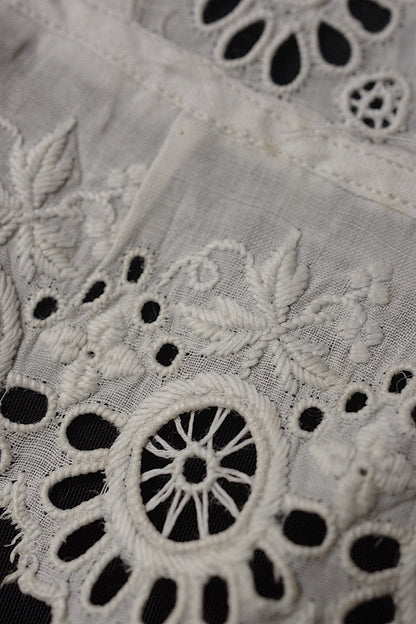 アンティークレース小さな襟/dentelle ancienne/antique lace .FR a l'epoque