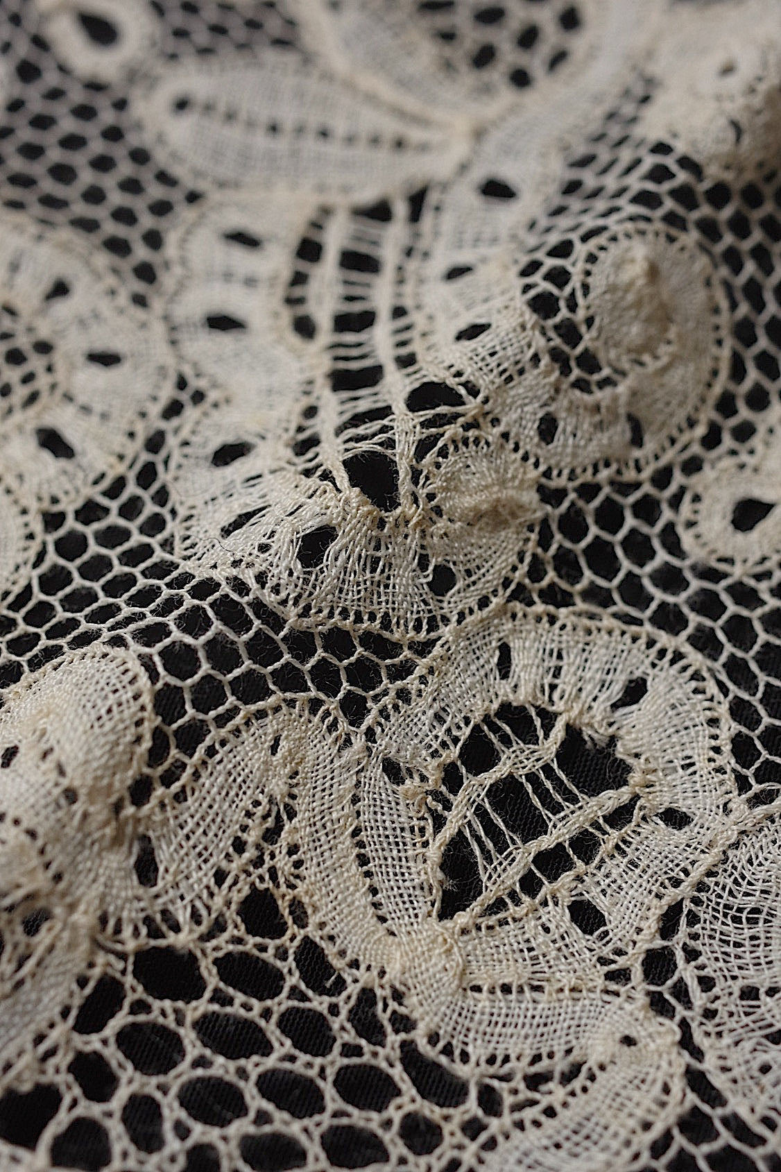 アンティークボビンレース/dentelle ancienne/antique lace .FR a l'epoque