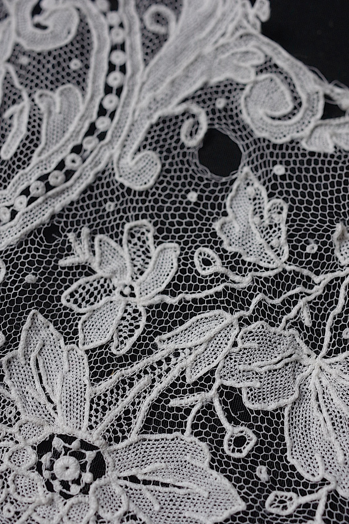 アンティークレース　ホニトンMIX/dentelle ancienne/antique lace .FR a l'epoque