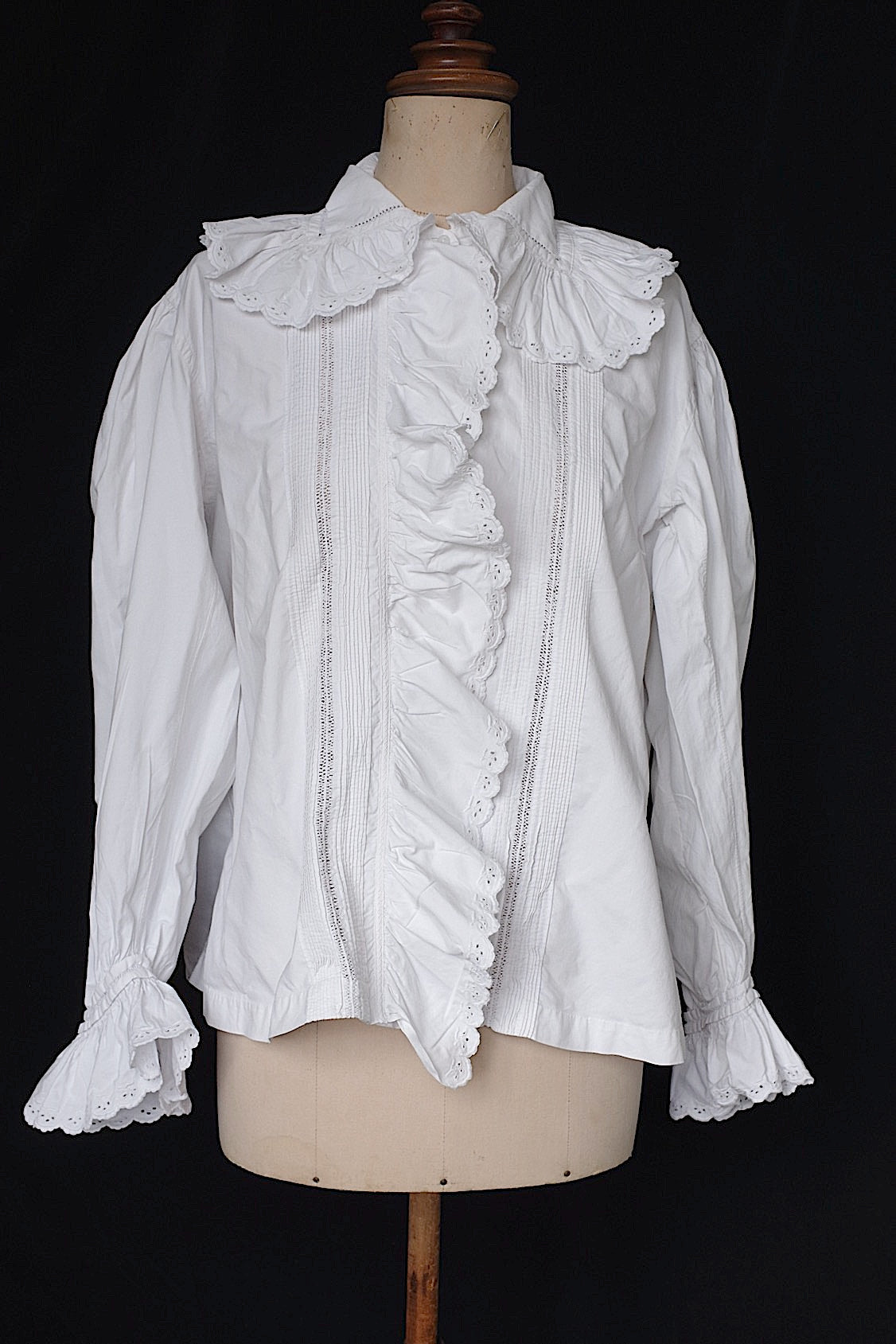 アンティークブラウス2/vêtement  ancien/ .FR a l'epoque