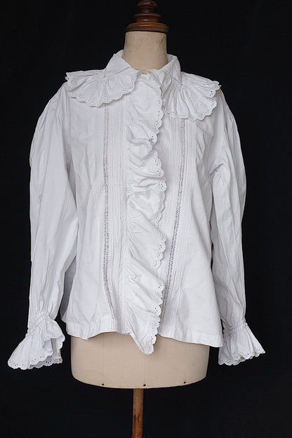 アンティークブラウス2/vêtement  ancien/ .FR a l'epoque