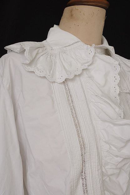 アンティークブラウス2/vêtement  ancien/ .FR a l'epoque