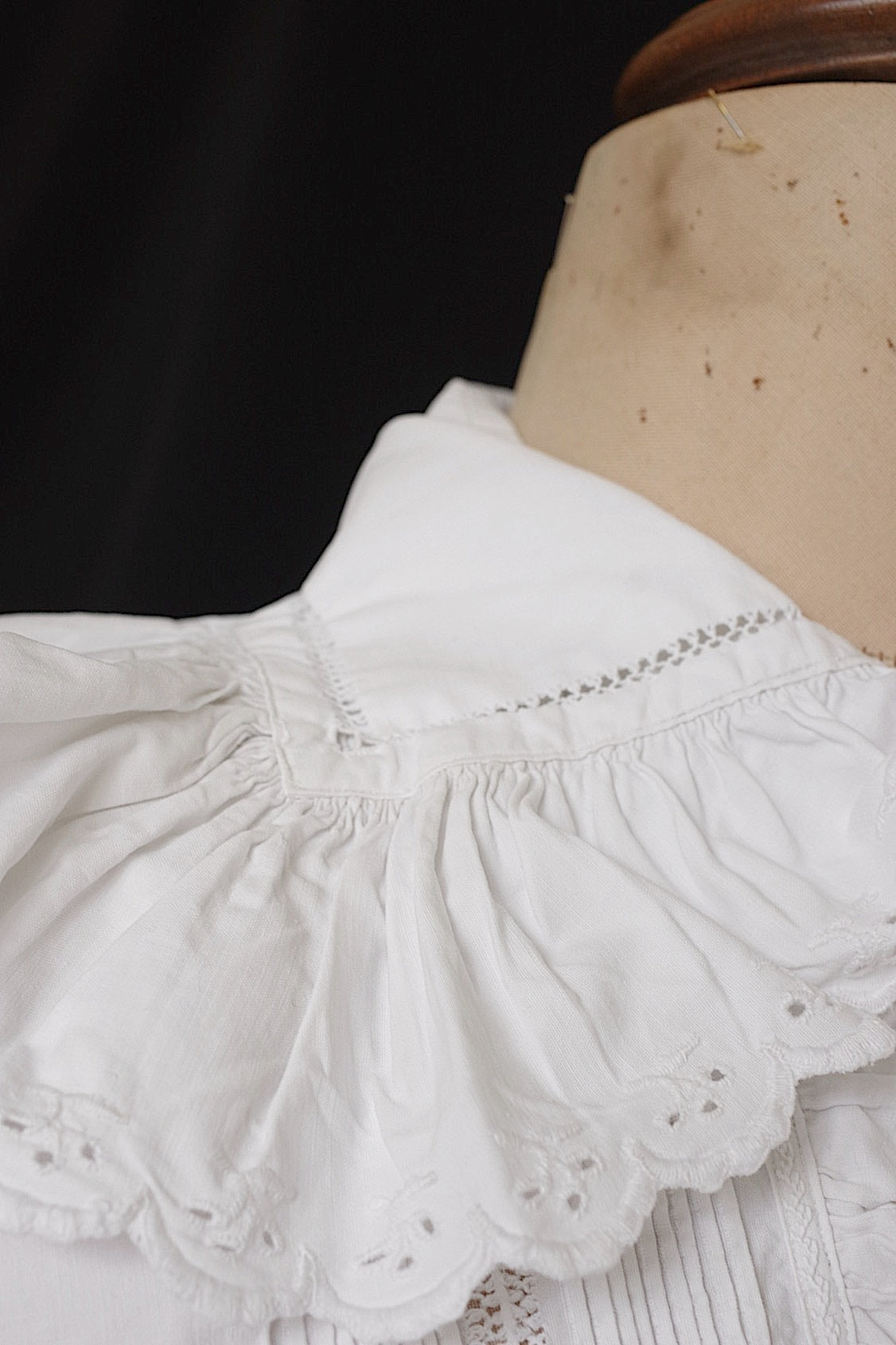 アンティークブラウス2/vêtement  ancien/ .FR a l'epoque