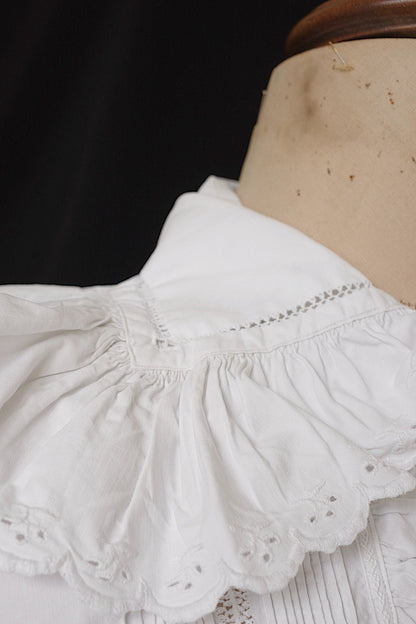 アンティークブラウス2/vêtement  ancien/ .FR a l'epoque