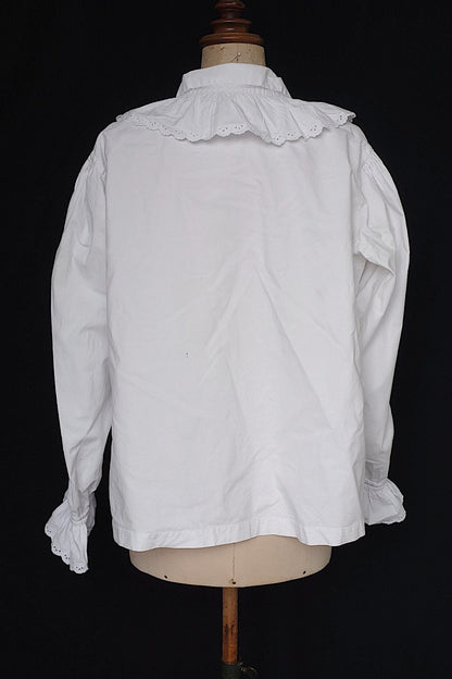 アンティークブラウス2/vêtement  ancien/ .FR a l'epoque