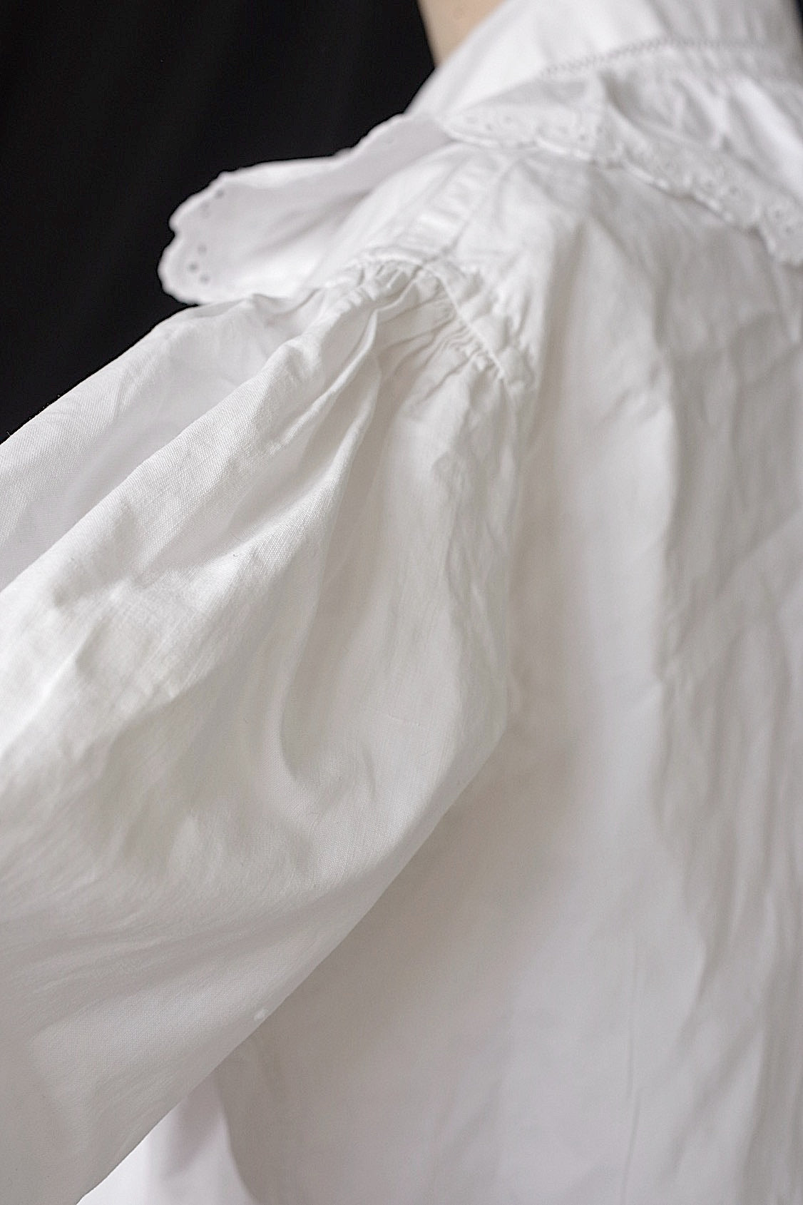 アンティークブラウス2/vêtement  ancien/ .FR a l'epoque