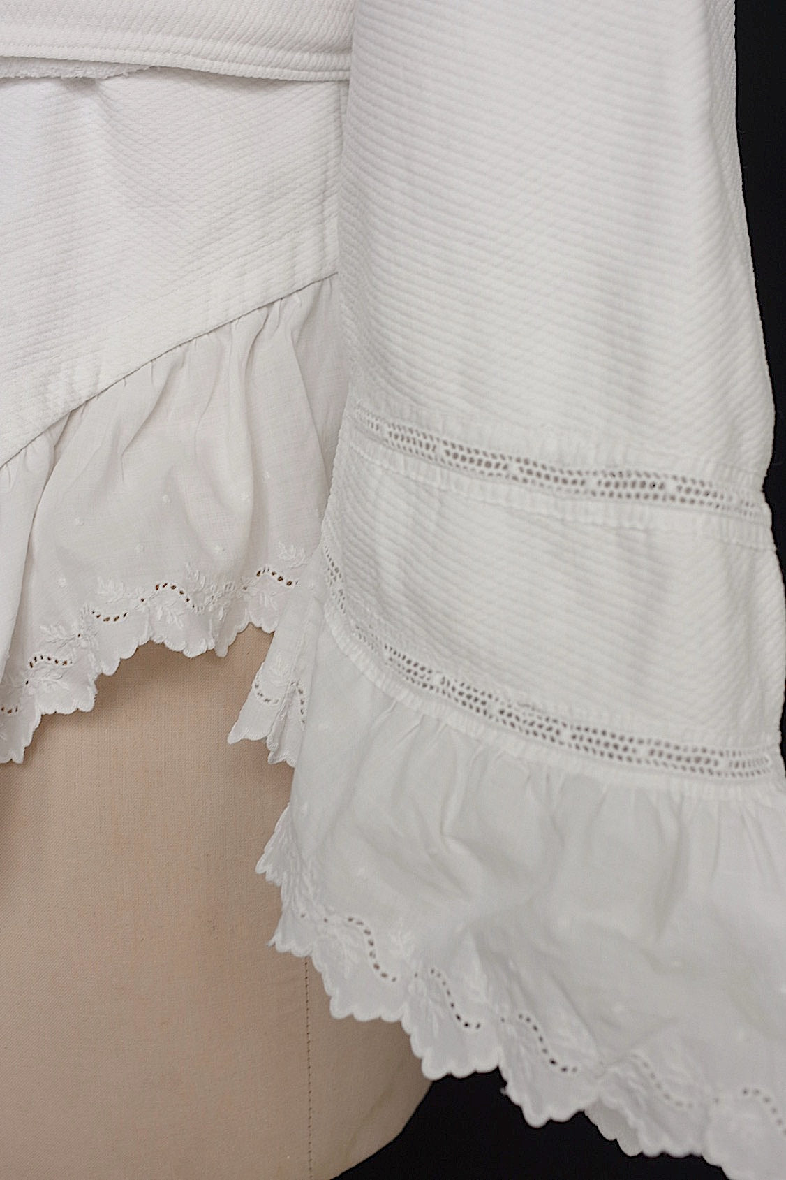 アンティークブラウス3/vêtement  ancien/ .FR a l'epoque