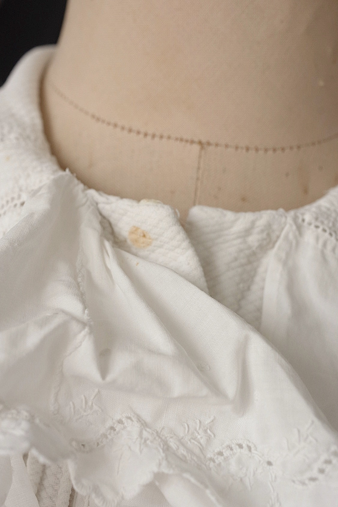 アンティークブラウス3/vêtement  ancien/ .FR a l'epoque