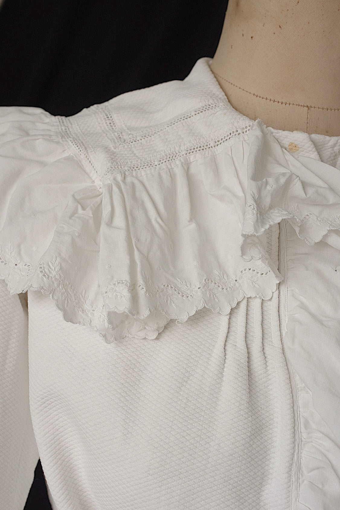 アンティークブラウス3/vêtement  ancien/ .FR a l'epoque