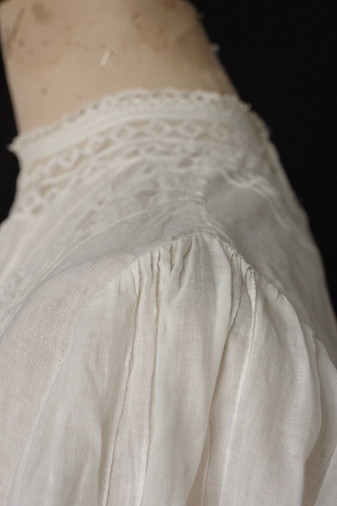 アンティークブラウス4/vêtement  ancien/ .FR a l'epoque