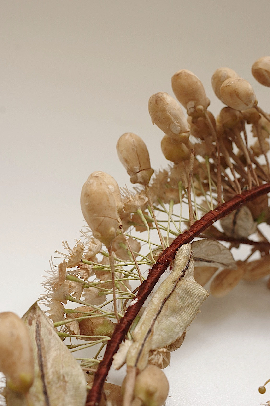 アンティークマリアージュ花/antique MARIEE FLEURS EN CIRE FLEUR ORANGER .FR a l'epoque