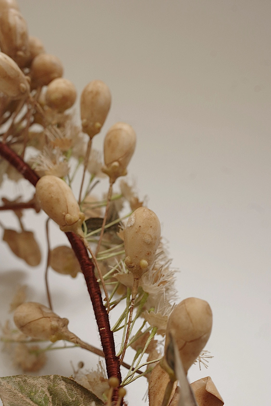 アンティークマリアージュ花/antique MARIEE FLEURS EN CIRE FLEUR ORANGER .FR a l'epoque