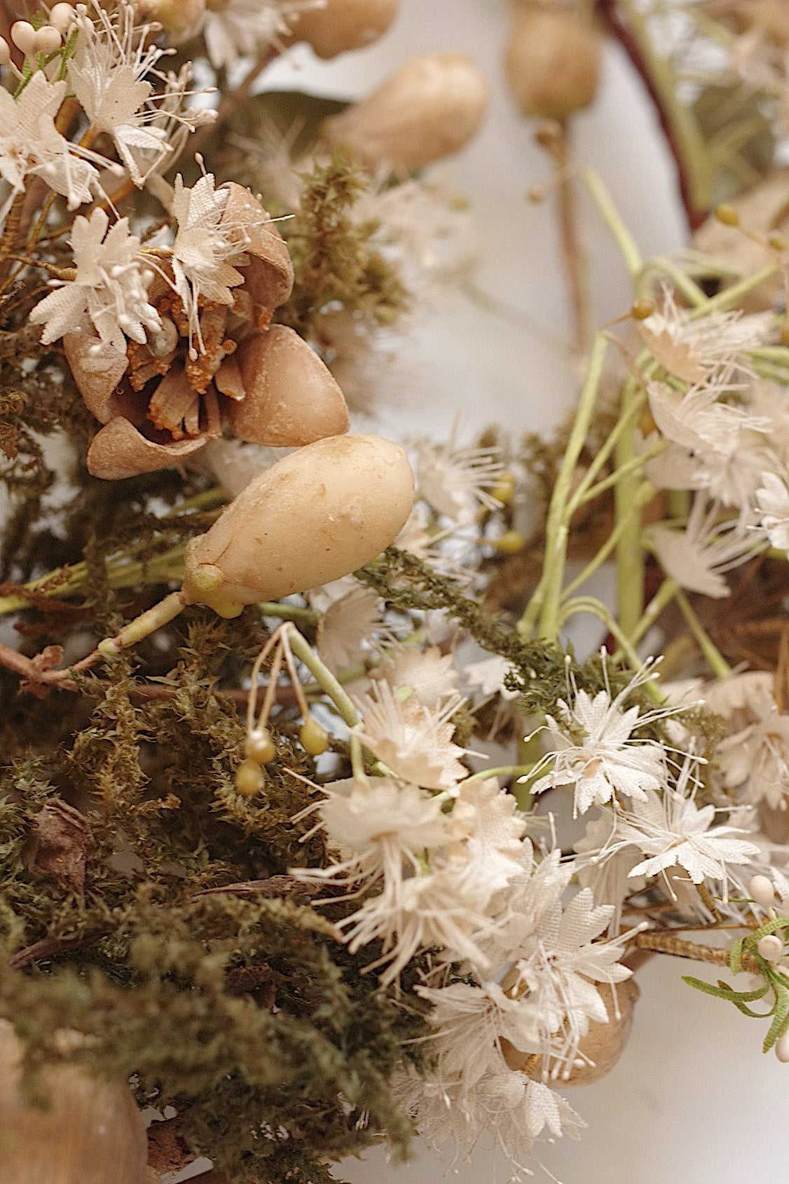 アンティークマリアージュ花/antique MARIEE FLEURS EN CIRE FLEUR ORANGER .FR a l'epoque
