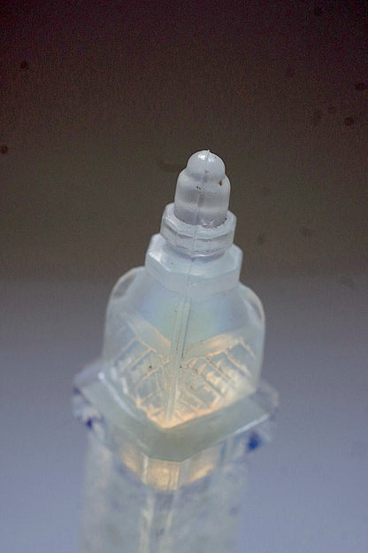 アンティークエッフェル塔/flacon opalescent,/antique .FR a l'epoque