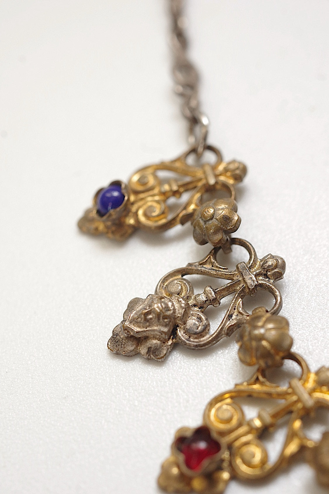 アンティークネックレス/collier antique .FR a l'epoque