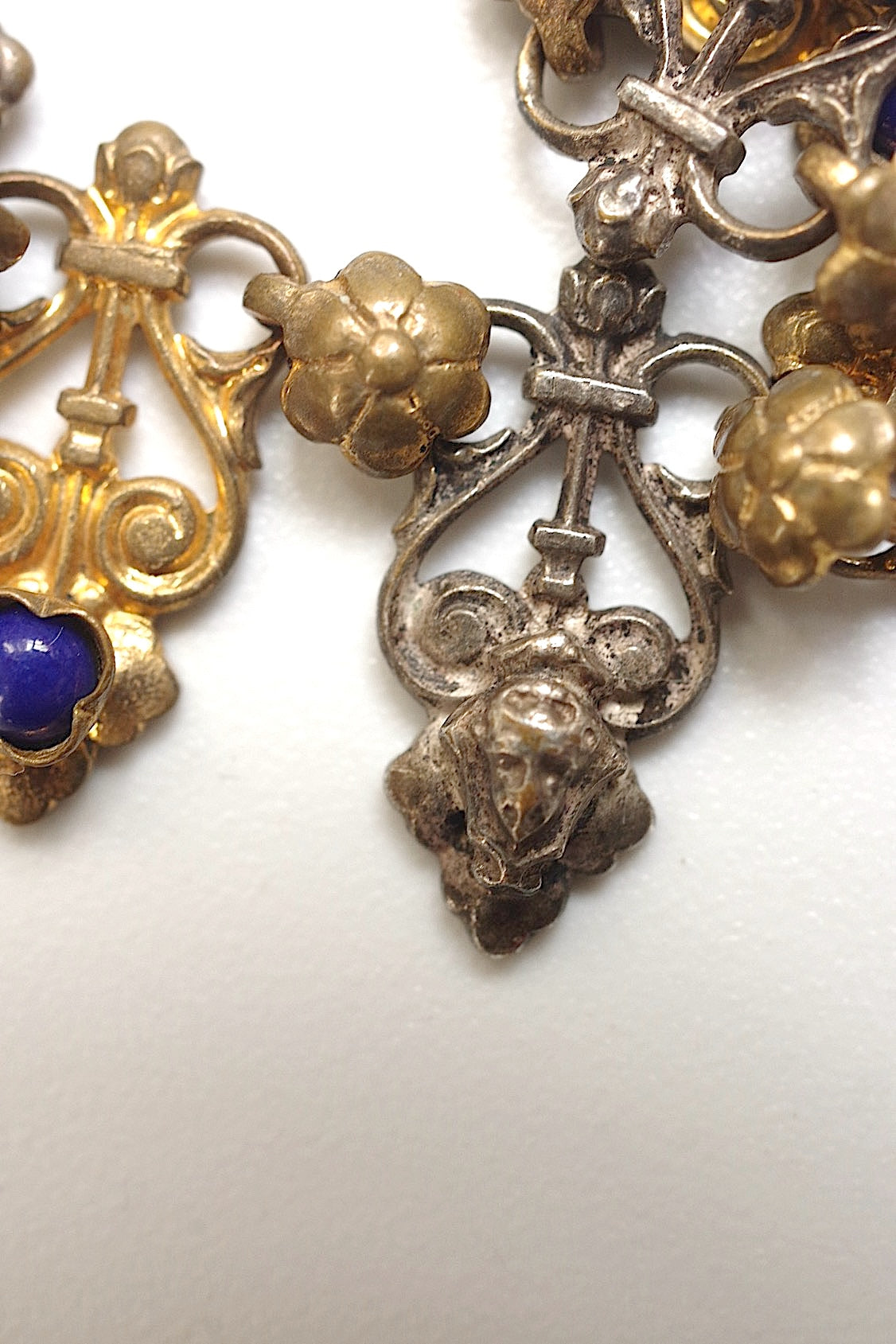 アンティークネックレス/collier antique .FR a l'epoque