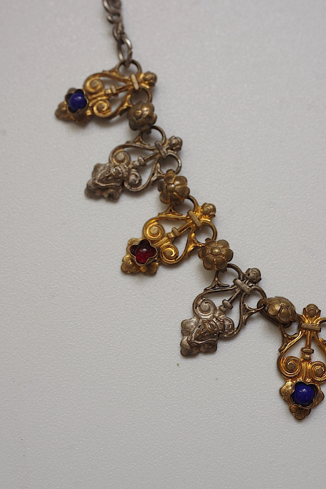 アンティークネックレス/collier antique .FR a l'epoque