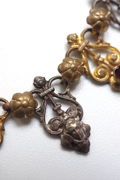 アンティークネックレス/collier antique .FR a l'epoque