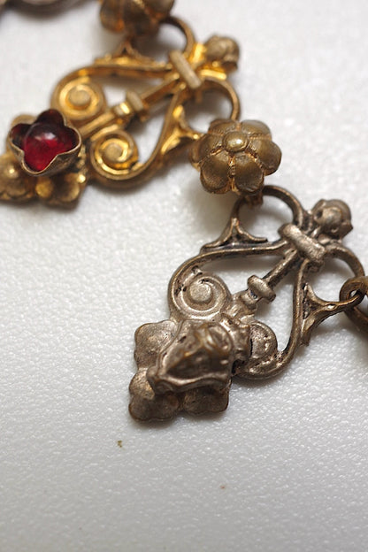 アンティークネックレス/collier antique .FR a l'epoque