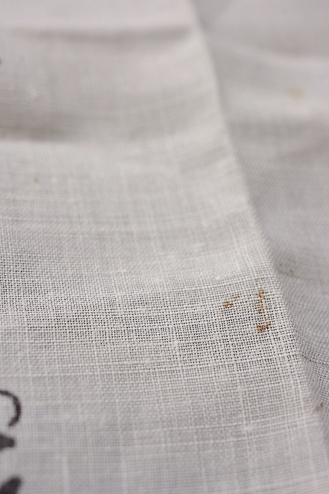 Antique handkerchief mouchoir antique