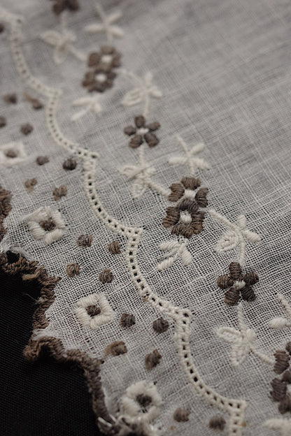 Antique handkerchief mouchoir antique