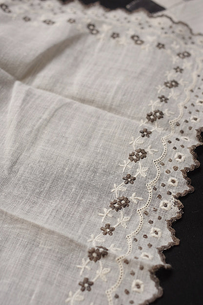 Antique handkerchief mouchoir antique