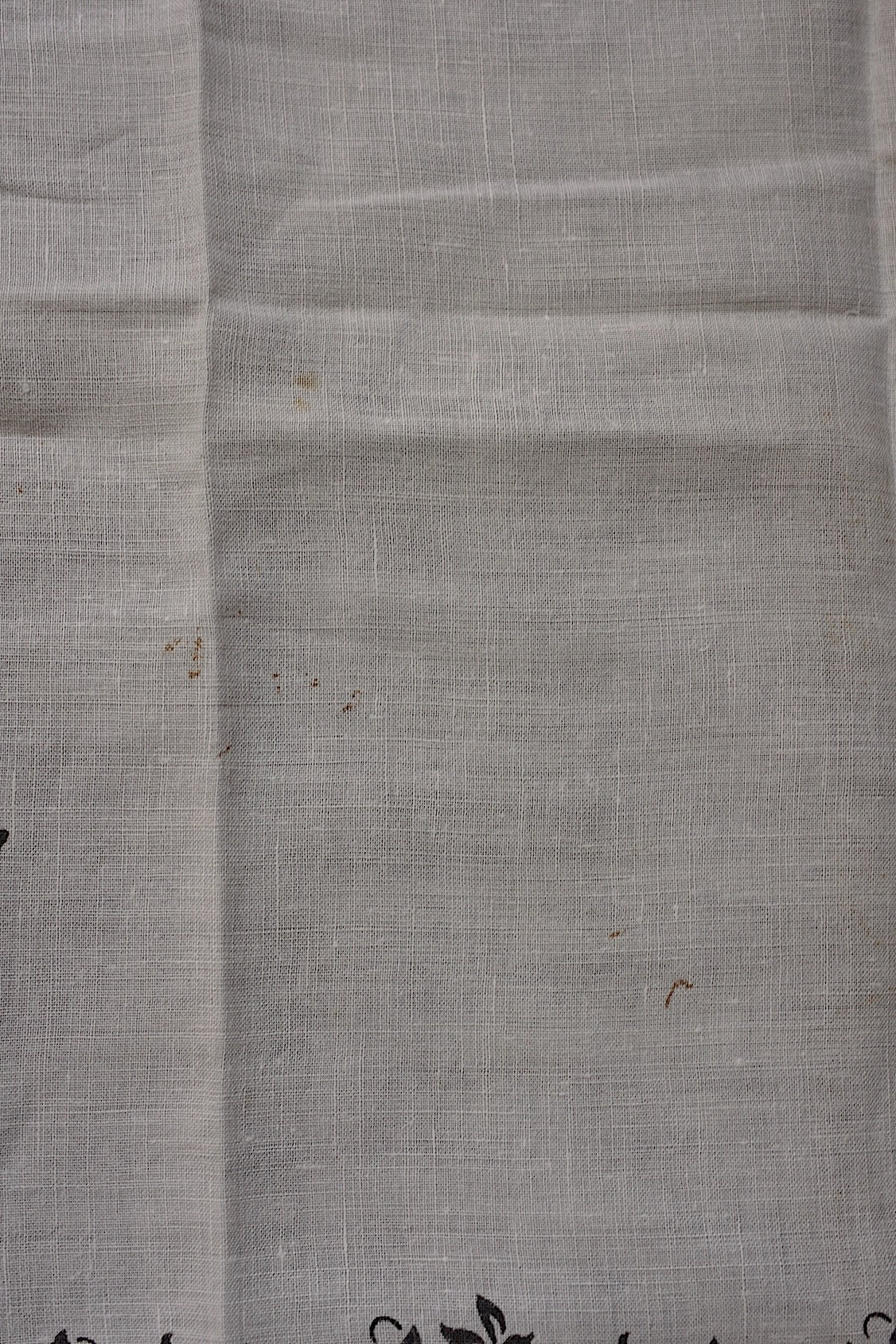 Antique handkerchief mouchoir antique