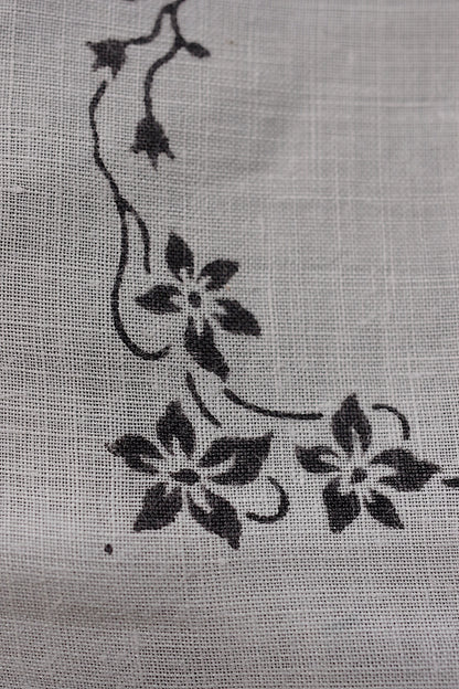 Antique handkerchief mouchoir antique
