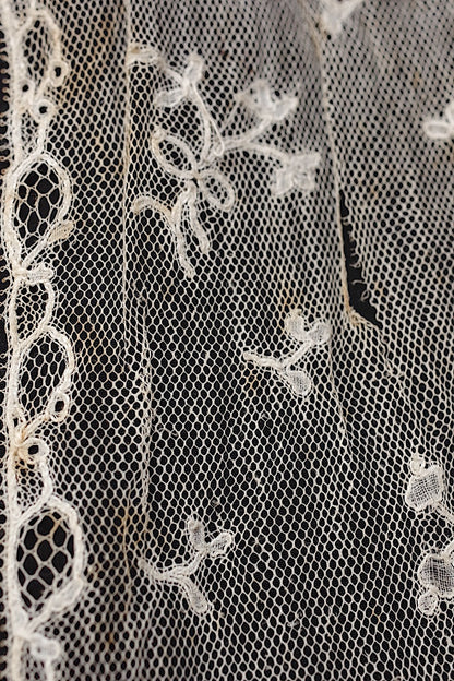 Antique lace dentelle antique lace for lappet material