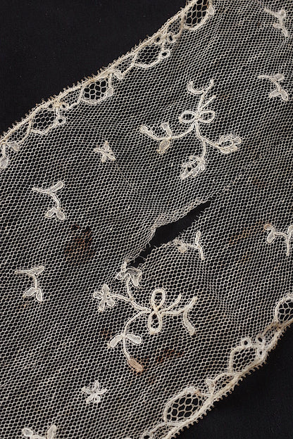 Antique lace dentelle antique lace for lappet material