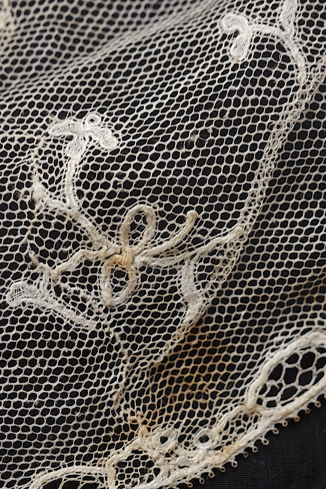 Antique lace dentelle antique lace for lappet material