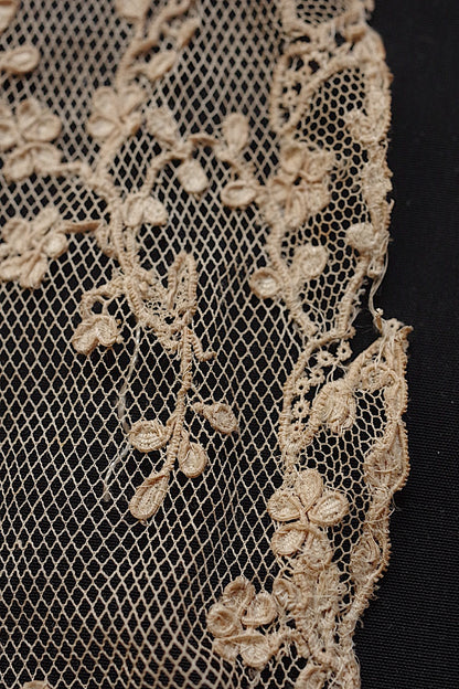 Antique lace dentelle antique lace for lappet material
