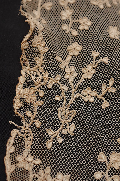 Antique lace dentelle antique lace for lappet material