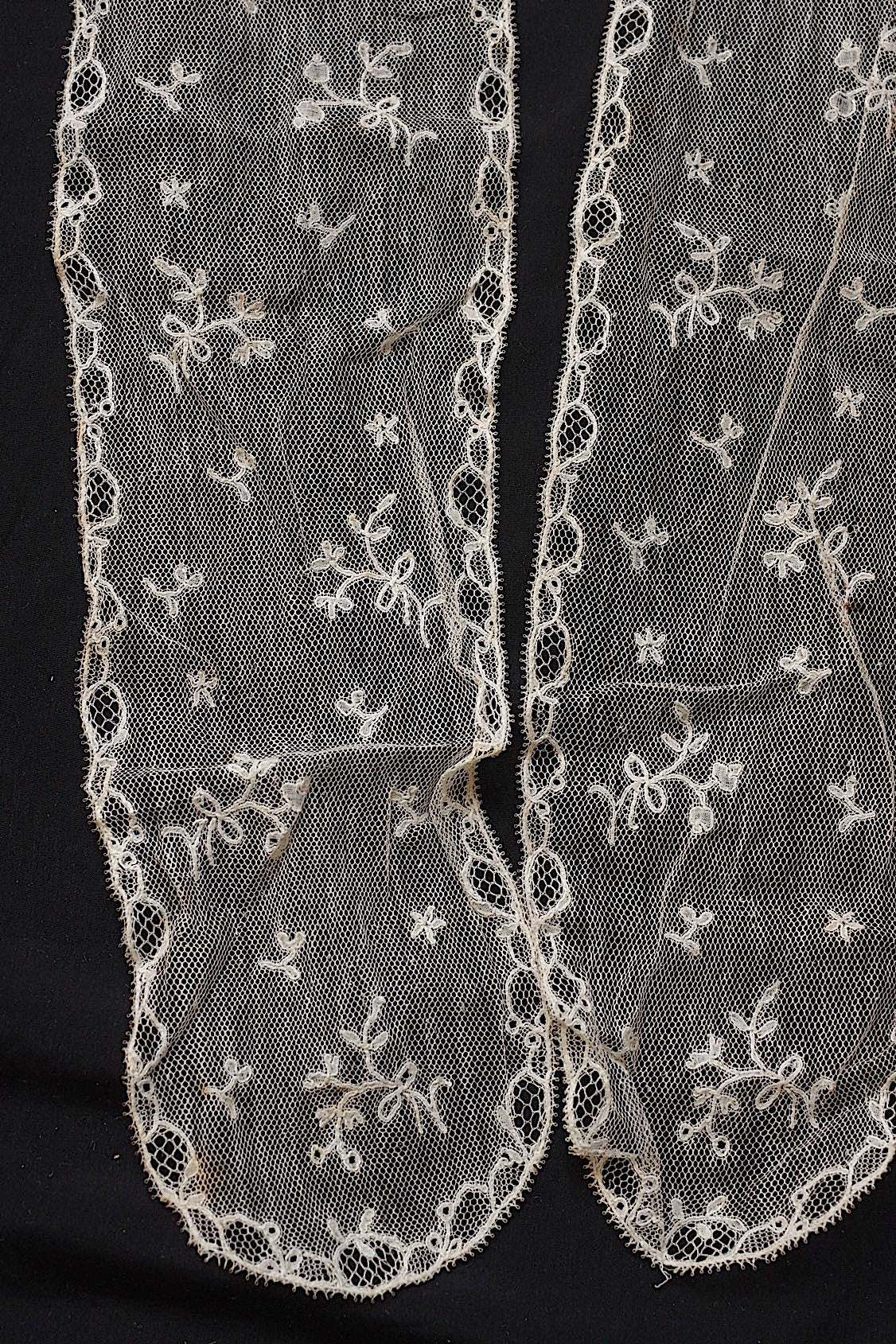 Antique lace dentelle antique lace for lappet material