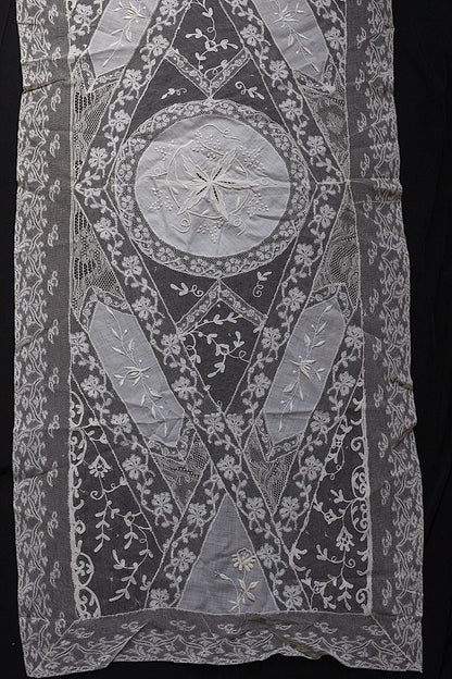 Antique lace dentelle antique lace embroidered cloth