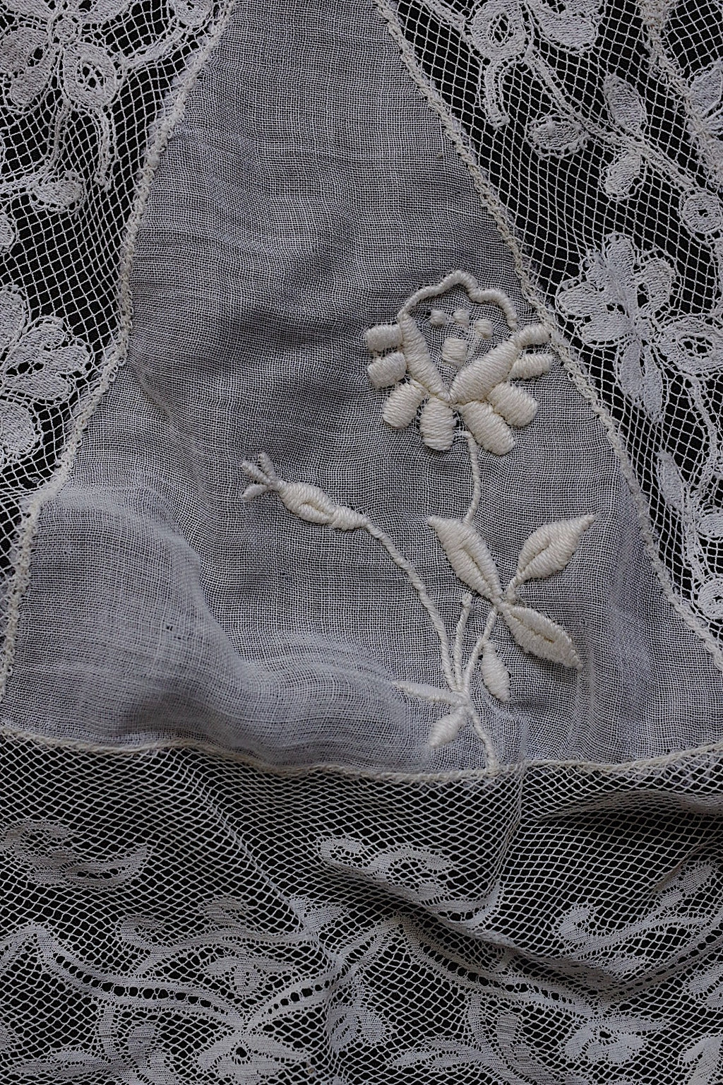 アンティークレース dentelle antique lace 刺繍クロス