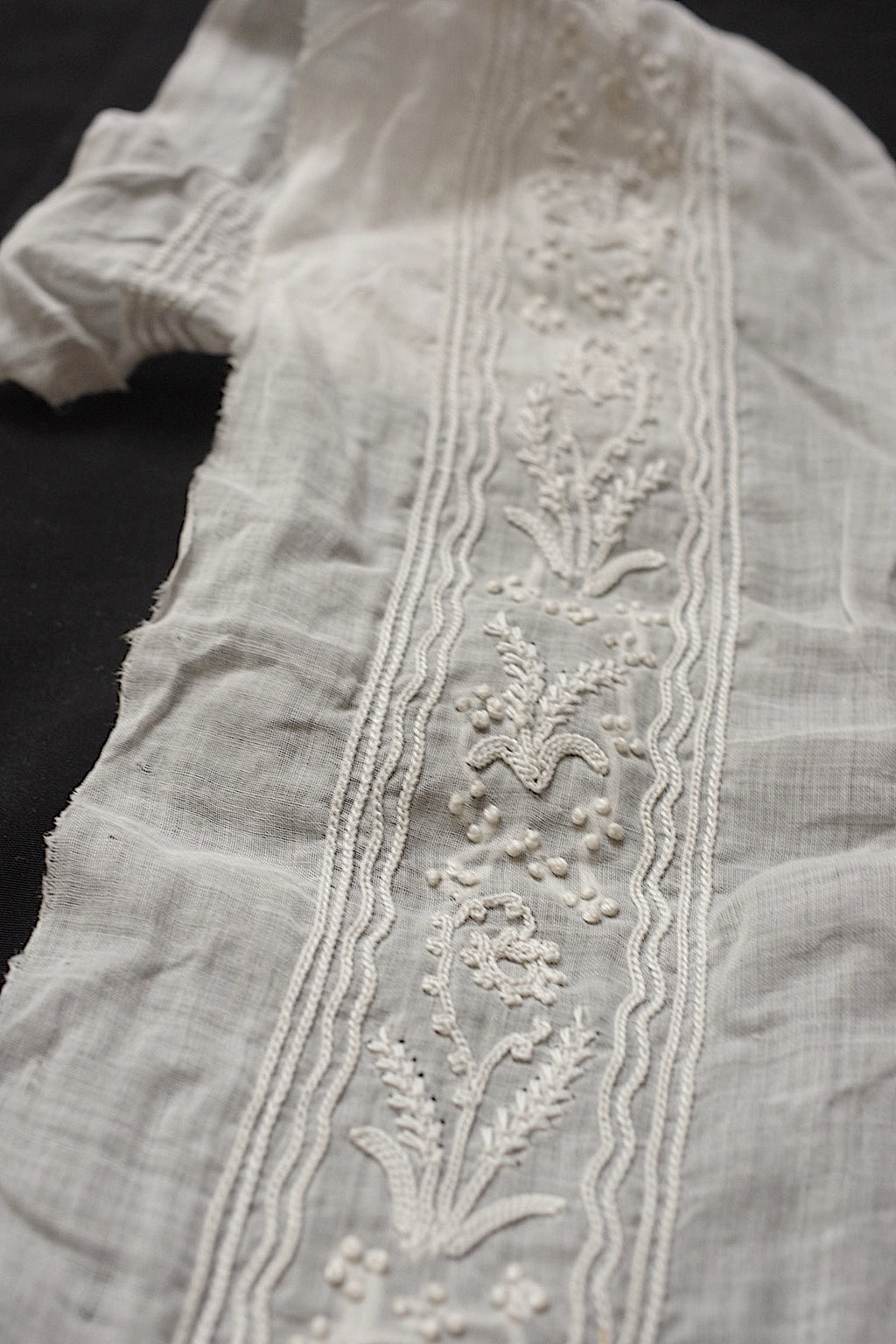 アンティークレース dentelle antique lace 刺繍ハギレ